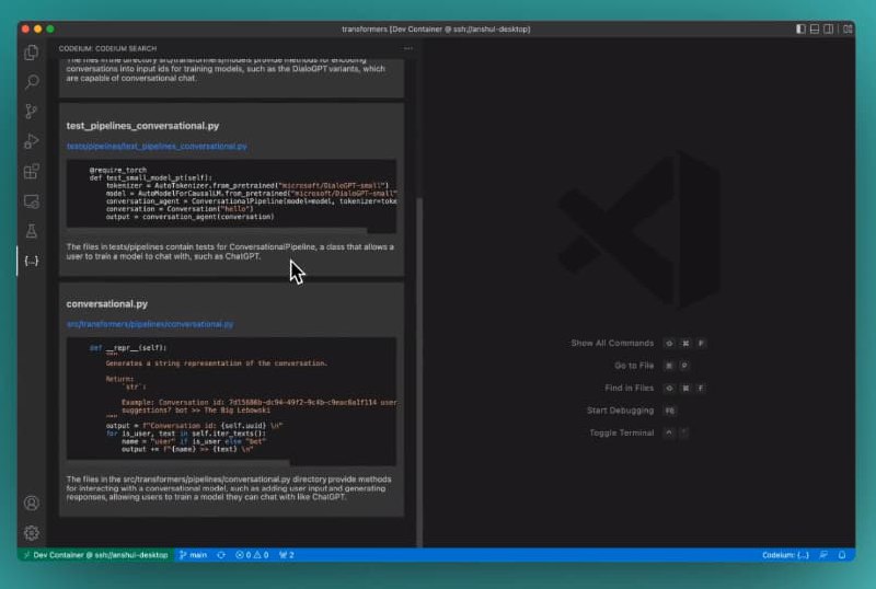 #AI #代码 #网址 #网站codeium即将加入新的AI驱动集成开发 Codeium是一个在线编程平台，提供各种编程语言的课程和练习项目，旨在帮助用户提高编程技能目前支持查找和使用API、单元测试、样板编码等Codeium扩展支持使用在线浏览器、vscode、谷歌扩展等平台使用和安装即将更新的AI驱动功能即将发布，获得候补名单请在官网查看官网：