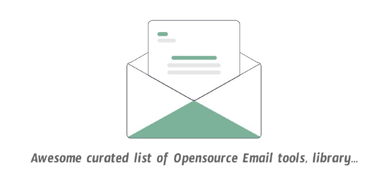GitHub - Mindbaz/awesome-opensource-email: Awesome Opensource Email Resources