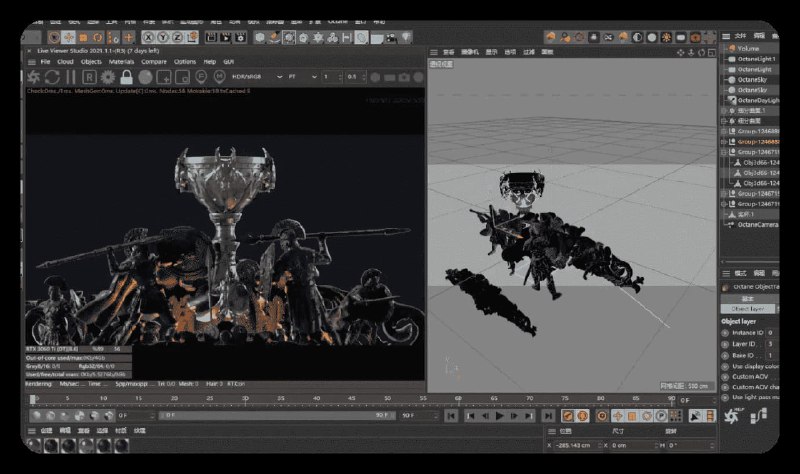 #教程三维游戏海报设计系统教程赛事海报实战实例-模型搭建（带素材）下载：链接: 