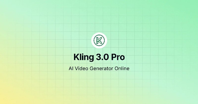Kling 3.0 Pro | AI Video & Image Generator Online