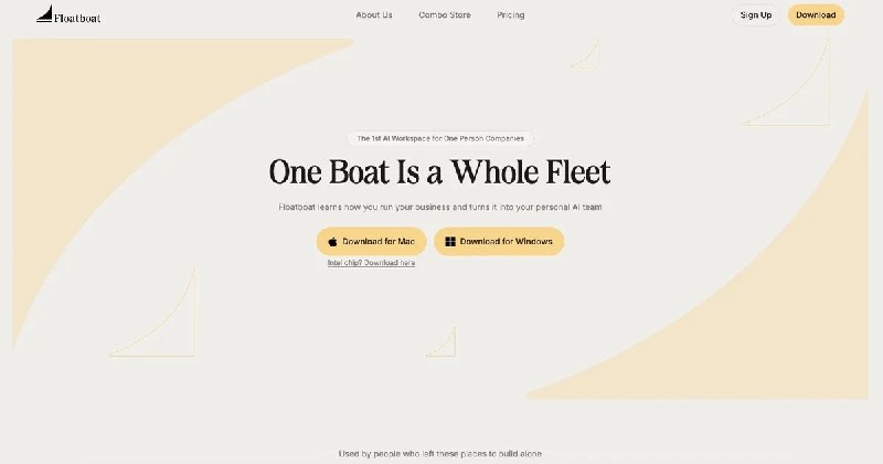 Floatboat | OPC（一人公司）的 AI Agent 工作空间