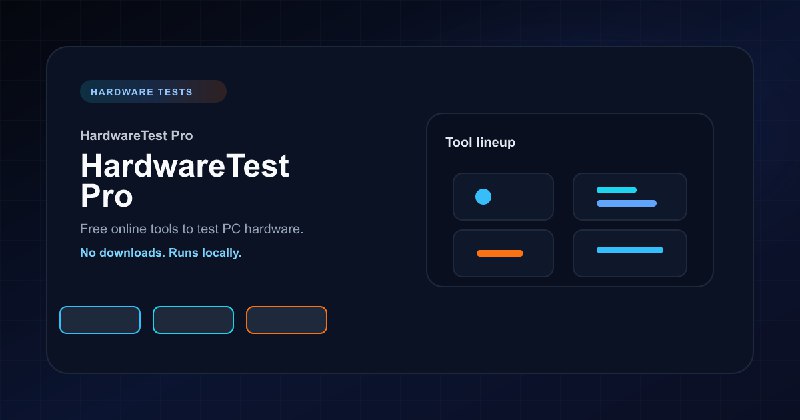 50+ Free Online Hardware Tests - Monitor, Mouse, Keyboard & Audio