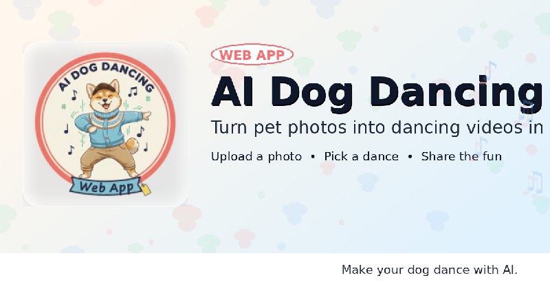 AI Dog Dancing App | Free Online Video & GIF Generator