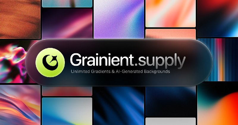 Unlimited Gradients and AI-Generated Backgrounds