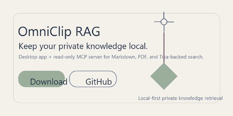 OmniClip RAG | Local-first Private Knowledge Retrieval