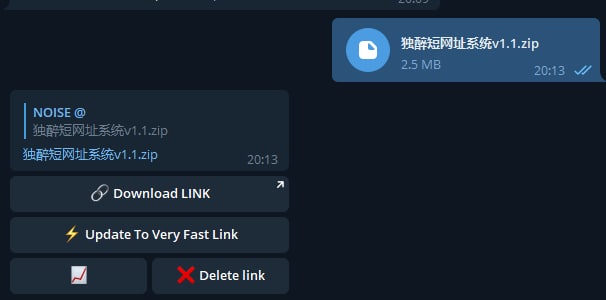 #bot #telegramTG Bot推荐：发送文件返回文件直链@tg_file_link_bot