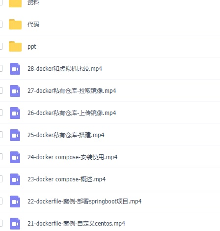 #docker教程就业班