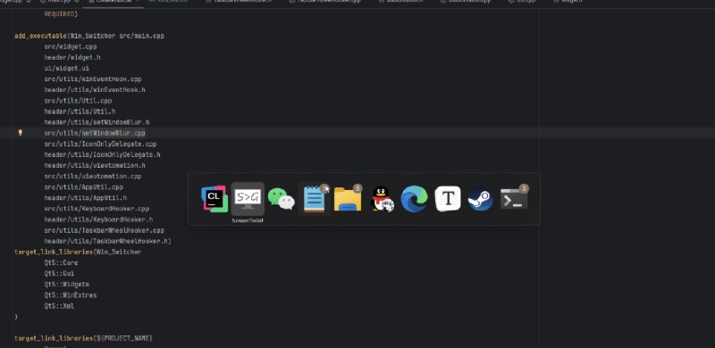 #win #切换器AltTaber-win平台轻量级窗口/应用切换器这是一款 MacOS 风格的 窗口/应用切换器，专为💻开发github：